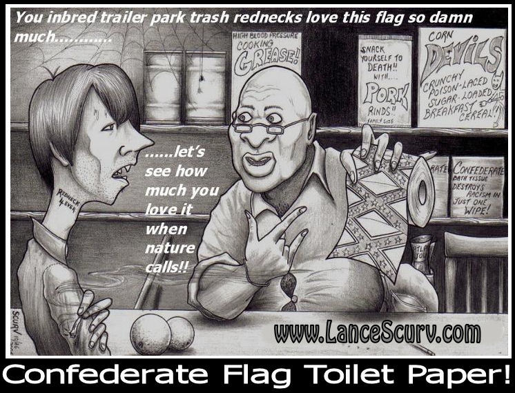 Confederate Flag Toilet Paper