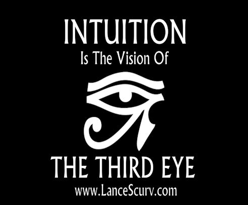Intuition Is The Vision Of The Third Eye (T-Shirt)