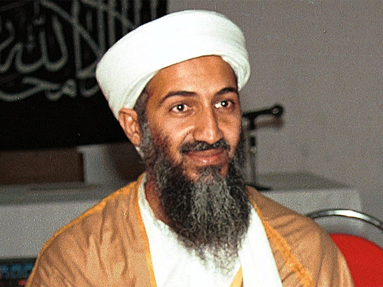 osama bin laden funny. coffee and donuts this