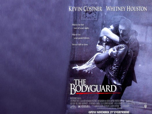 The Bodyguard Kevin Costner Whitney Houston 1992