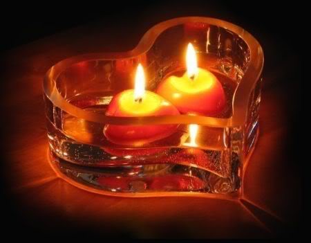 Twin Flame Candle