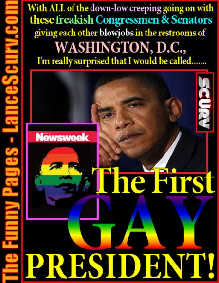 The First Gay President