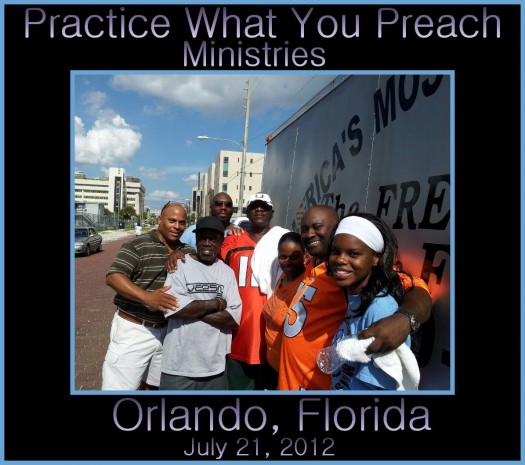 LanceScurv TV - The Practice What You Preach Ministries Homeless Feeding of Orlando Florida