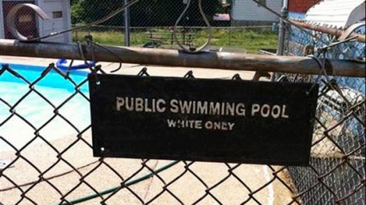 White Only Swimming Pool