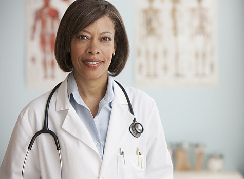 African American Female Doctor