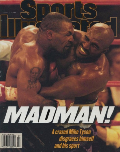 Mike Tyson Sports Illustrated Cover MADMAN