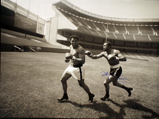 Ken Norton Chasing Muhammad Ali At Yankee Stadium