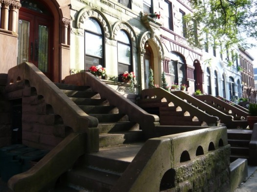 Brownstones in Bedford-Stuyvescent a Gentrification Target