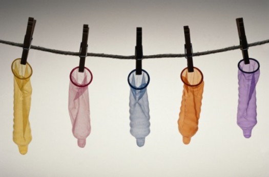 Spiritual Condoms Hanging