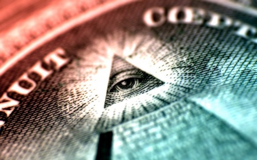 new world order all seeing eye pyramid dollar - power