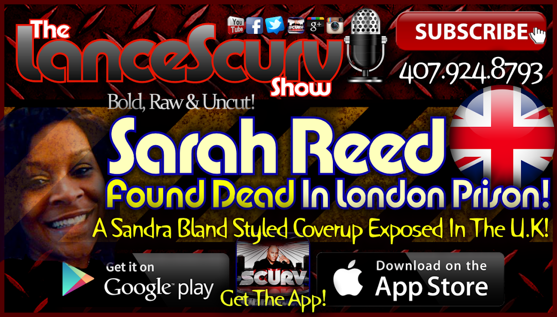 Sarah Reed Found Dead In North London's Holloway Prison! - The LanceScurv Show