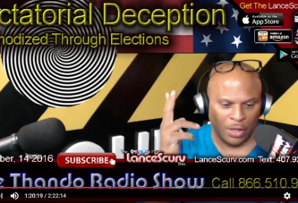 Dictatorial Deception Methodized Through Elections! - LanceScurv On The Thando Radio Show