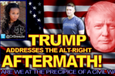 TRUMP Addresses The ALT-RIGHT AFTERMATH: Is A Civil War Next? - The Dr. Ramona Brockett Show