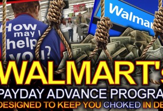 WALMART's PAYDAY ADVANCE PROGRAM: Designed To Keep You Choked In Debt! - The LanceScurv Show