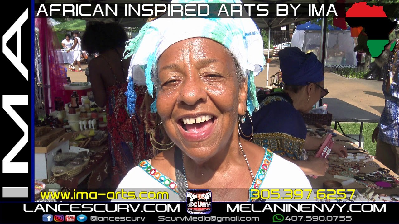 AFRICAN INSPIRED ARTS BY IMA! - The LanceScurv Show