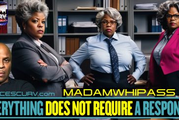 EVERYTHING DOES NOT REQUIRE A RESPONSE! | MADAMWHIPASS | LANCESCURV