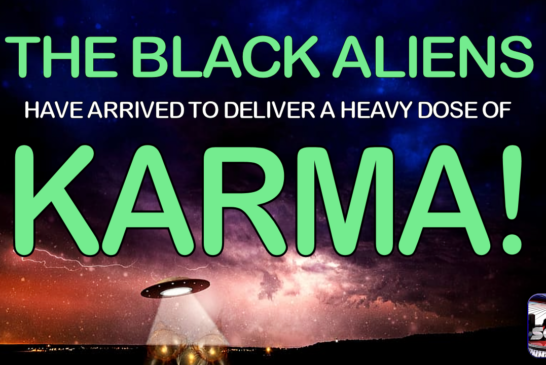 ATTENTION JOE BIDEN: THE BLACK ALIENS HAVE ARRIVED TO DELIVER A HEAVY DOSE OF KARMA!