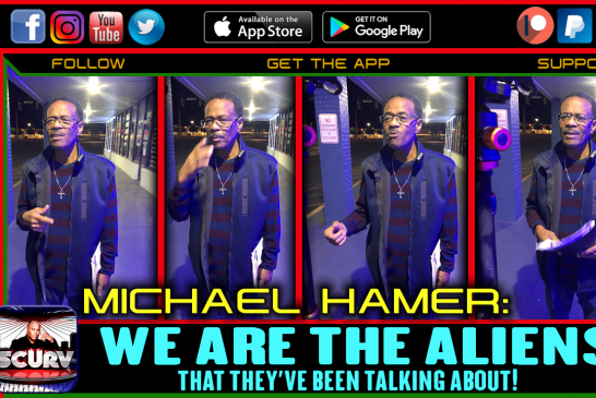 WE ARE THE ALIENS THAT THEY'VE BEEN TALKING ABOUT! - MICHAEL HAMER
