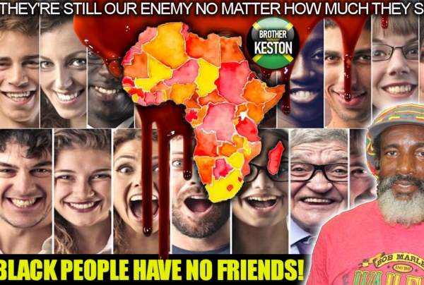 BLACK PEOPLE HAVE NO FRIENDS: THEY’RE STILL OUR ENEMY NO MATTER HOW MUCH THEY SMILE!