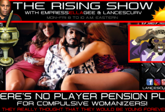 THERE'S NO PLAYER PENSION PLAN FOR COMPULSIVE WOMANIZERS!