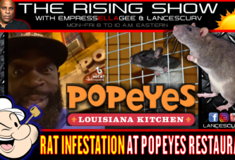 RAT INFESTATION AT POPEYE'S RESTAURANT CAUGHT ON VIRAL VIDEO!