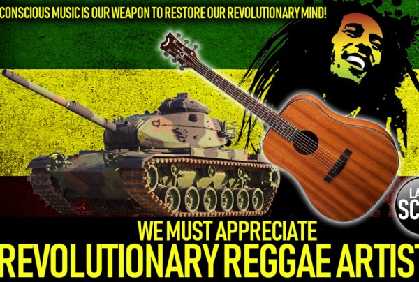 CONSCIOUS MUSIC IS OUR WEAPON TO RESTORE OUR REVOLUTIONARY MIND!