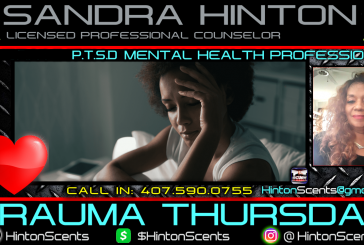 ANXIETY & GRIEF DISCUSSED BY SANDRA HINTON ON TRAUMA THURSDAY!
